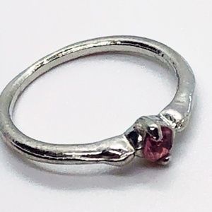 🔥HOT SALE🔥Pink Rhinestone Fashion Ring 5 1/2